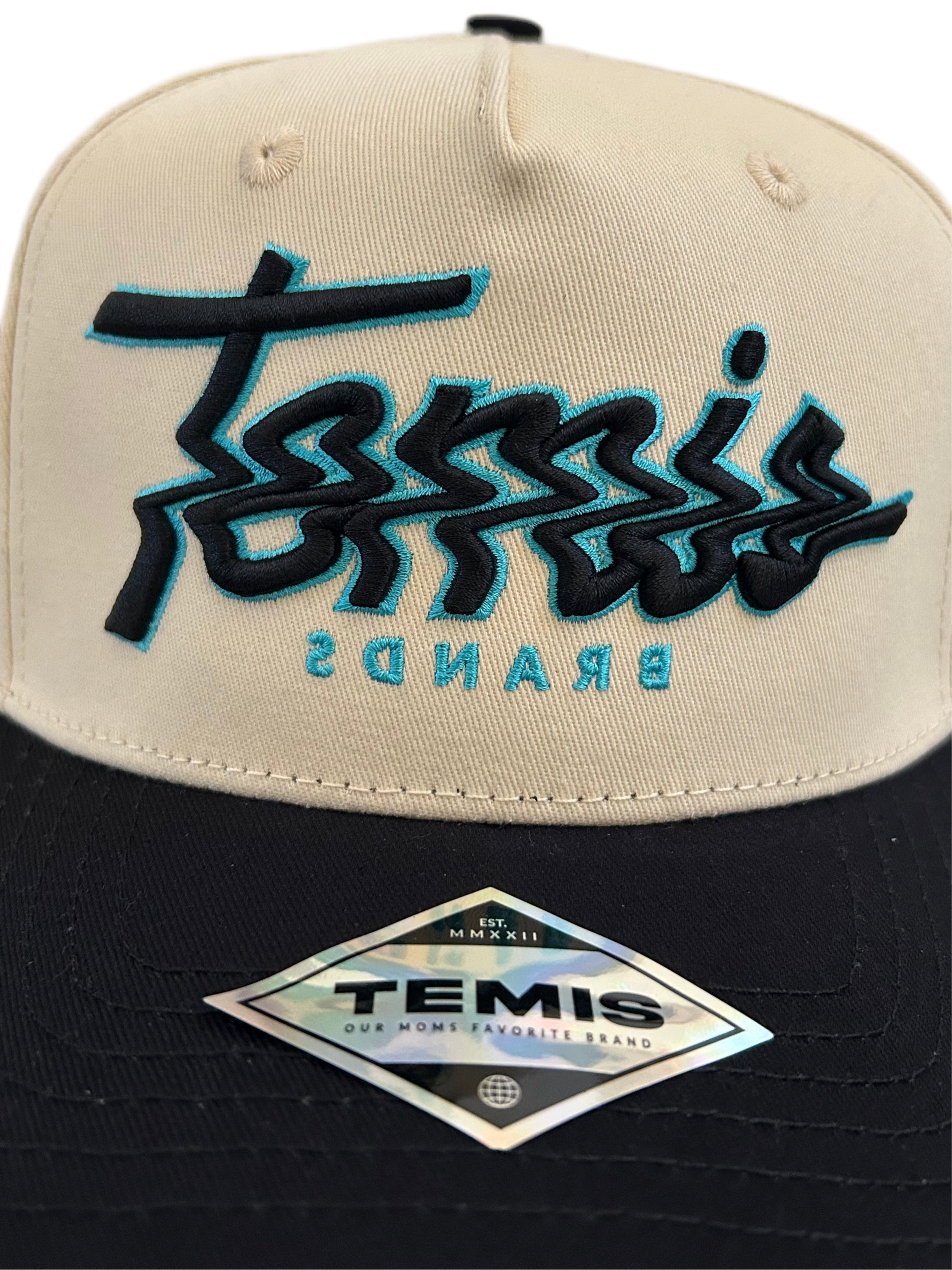 Temis Brands “Scribble” Hat – Limited Edition Chrome/Black