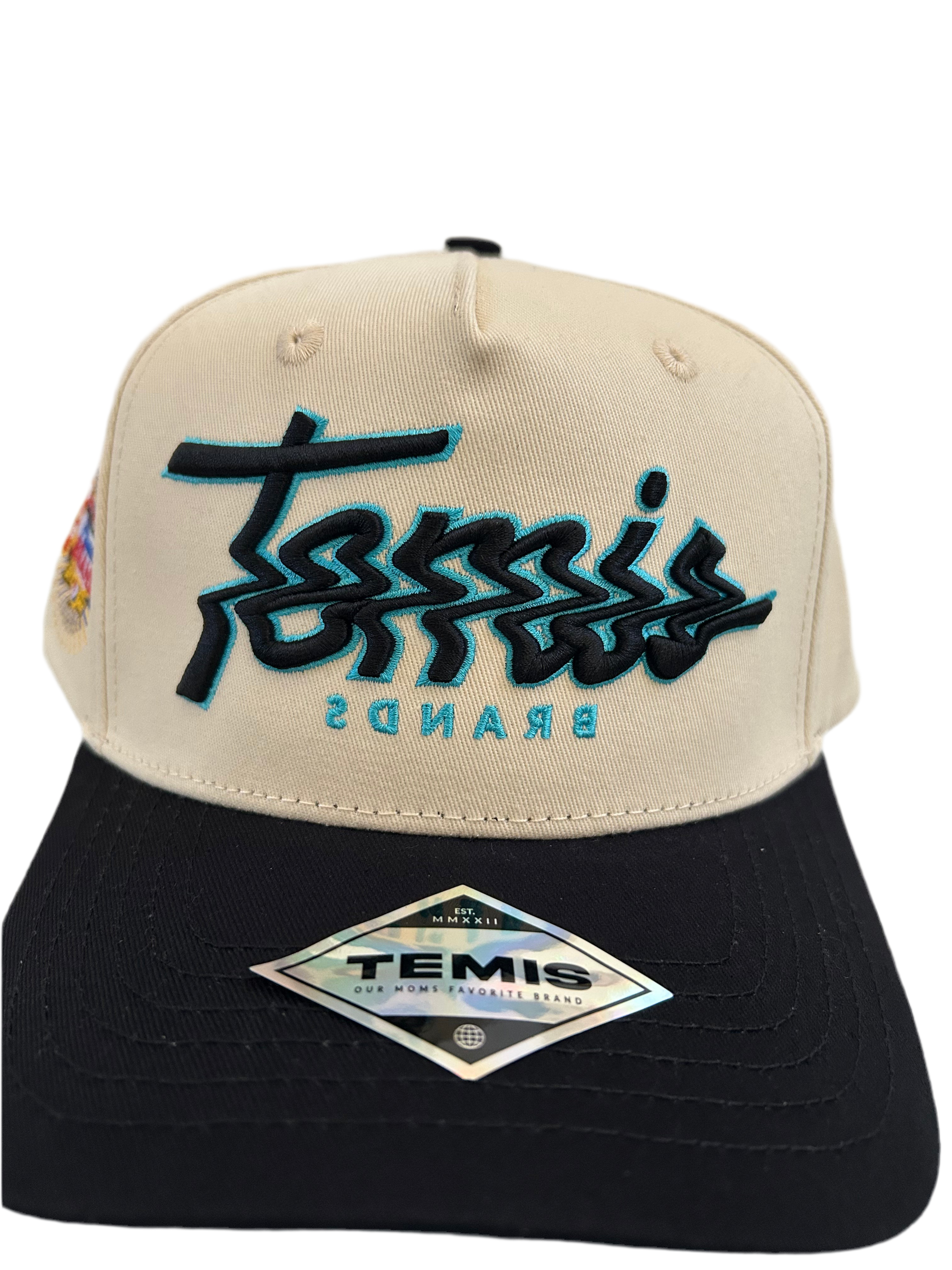 Temis Brands “Scribble” Hat – Limited Edition Chrome/Black
